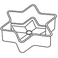 Paderno Star 10.25-inch Nonstick Silicone Cake Mold