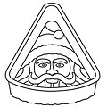 Paderno Santa 11.5-inch Nonstick Silicone Cake Mold