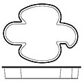 Paderno Dove 2.2-pound Nonstick Break Mold
