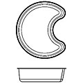Paderno Crescent Nonstick Baking Mold (Set of 6)