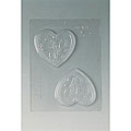 Paderno Heart Polypropylene Chocolate Mold