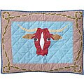 Western Rider 'Long Horn' Pillow Sham