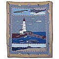 Towers of the Sea Throw Blanket