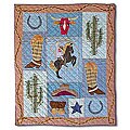 Western Rider Throw Blanket