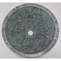 DeNovo Queen Onyx Mosaic Stone Vessel Sink
