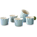 Mayfair & Jackson Cloud Blue 6-piece Ramekin Set