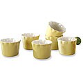 Mayfair & Jackson Yellow 6-piece Ramekin Set