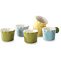 Mayfair & Jackson Tri-color 6-piece Ramekin Set