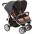 Valco Baby Latitude Double Stroller in Clay