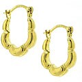10k Yellow Gold Hoop Earrings