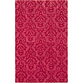Hand-tufted Royal Blend Red Wool Rug (8' x 11')