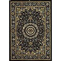 Heriz Chocolate Polypropylene Rug (7'10 x 10'10)