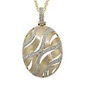 14k Yellow Gold Diamond 2/5ct TDW Necklace (H-I, I2)