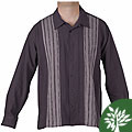 Men's Raisin Long-sleeve Havana Shirt (Guatemala)