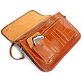 Floto Leather Roma Brown Messenger Bag