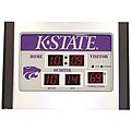 Kansas State Scoreboard Desk Clock