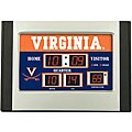 University Of Virgina Scoreboard Desk Clock