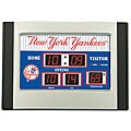 New York Yankees Scoreboard Desk Clock