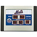 New York Mets Scoreboard Desk Clock