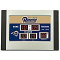 St. Louis Rams Scoreboard Desk Clock