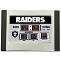 Oakland Raiders Scoreboard Desk Clock