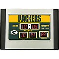 Green Bay Packers Scoreboard Desk Clock