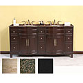 Cathy Espresso Double Sink Bathroom Vanity