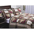 Cross Stitch Log Cabin Quilt Set
