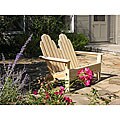 Classic Folding Cedar Adirondack Settee