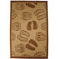 Indoor/ Outdoor Flip Flop Area Rug (9'6 x 12'9)