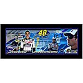 Jimmie Johnson Limited Edition Framed Photoramic