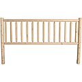 Rustic Log Pole Cedar King Bed Headboard