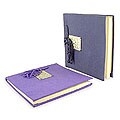 Set of 2 Saa Paper 'Amethyst Dreams' Notebooks (Thailand)