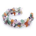 Multistone 'Rainbow Tide' Bracelet (Thailand)