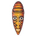 Ceramic 'Youth in Orange' Mask (India)