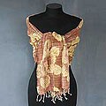 Cotton 'Cinnamon Blossom' Shawl (Thailand)