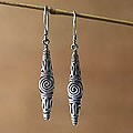 Sterling Silver 'Hypnotize' Earrings (Indonesia)
