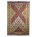 Indo 'Crisscross Adventure' Rug (4' x 6')