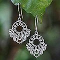 Sterling Silver 'Fantasy' Earrings (Indonesia)