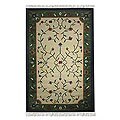 Indian Floral Minuet Wool Rug (5' x 8')
