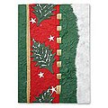 Set of 8 'Holly Boughs' Greeting Cards (Thailand)