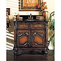 Antique Franciscan-inspired Vanity with Faucet