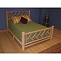 Rustic Adirondack Cedar Tahawus Queen Bed