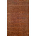 Back Porch Mini Stripe Chocolate Rug (5' x 8')