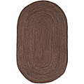 Sheffield Indoor/ Outdoor Brown Rug (8' x 10')