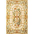 Splendor Garden Gate Cream Rug (3'2 x 4'10)