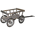 Rustic Wagon Planter