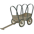 Large Covered Wagon Planter