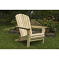 Folding Rolled Front Cedar Adirondack Chair