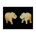 Elephant Incense/Candleholder - Set of 2 (India)